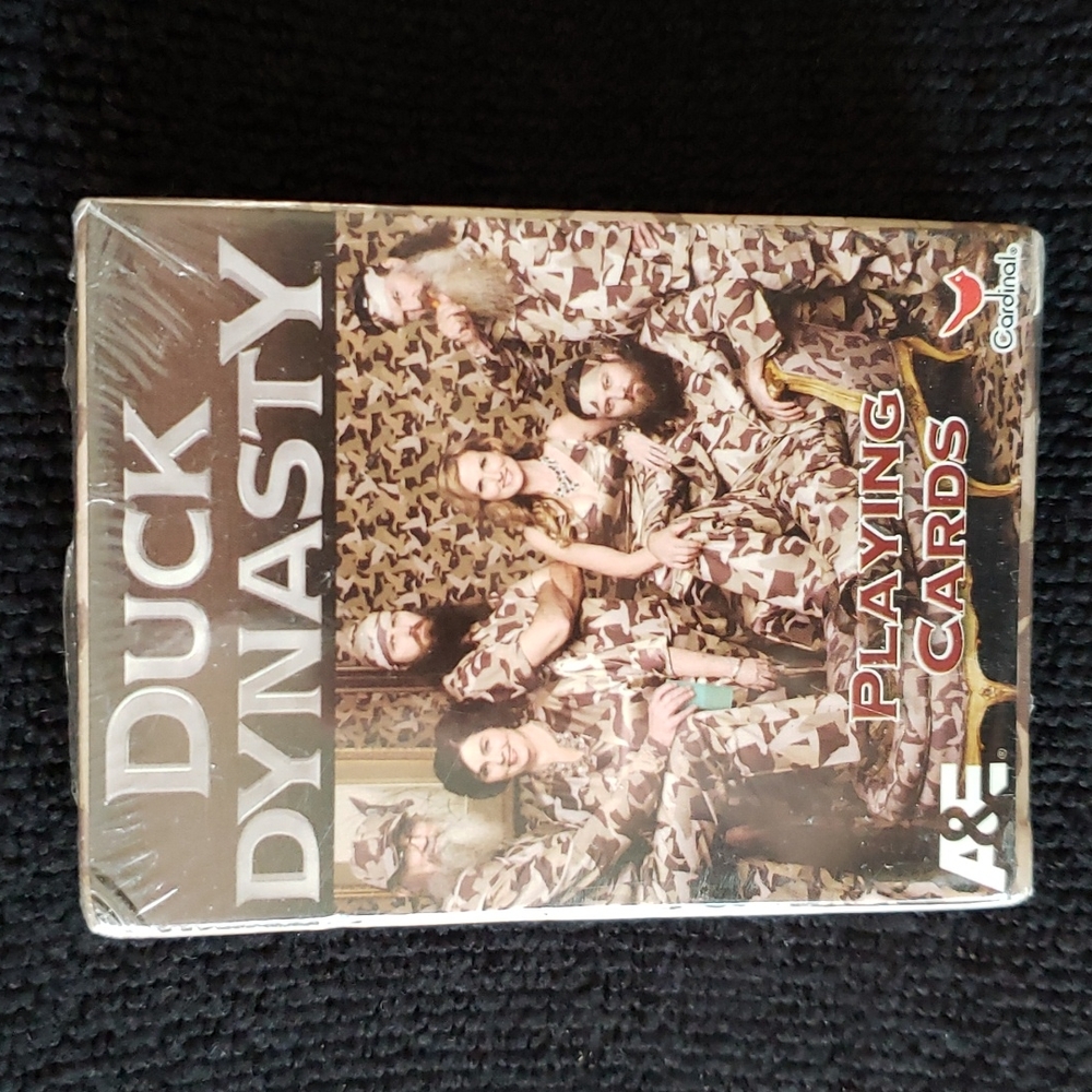 🥳3/20🥳 Duck Dynasty Camo Playing Cards ~ Factory Sealed